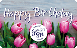 Happy Birthday Tulips - Personalised