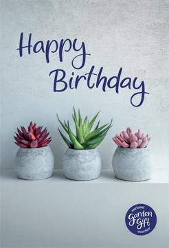 Happy Birthday Plants Wallet